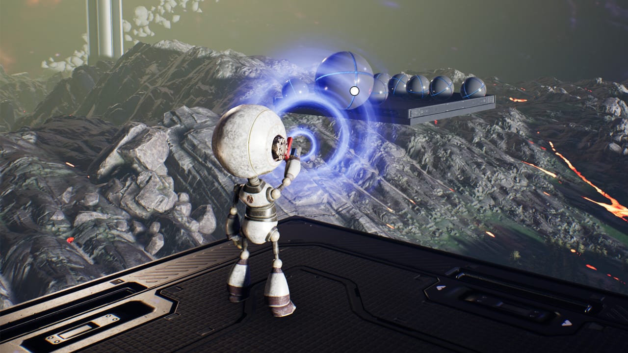 An asteroid field with magnetic anchors
